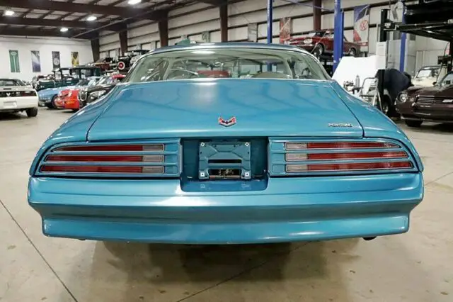 1977 pontiac firebird 53174 miles aquamarine metallic coupe 350ci v8 automatic