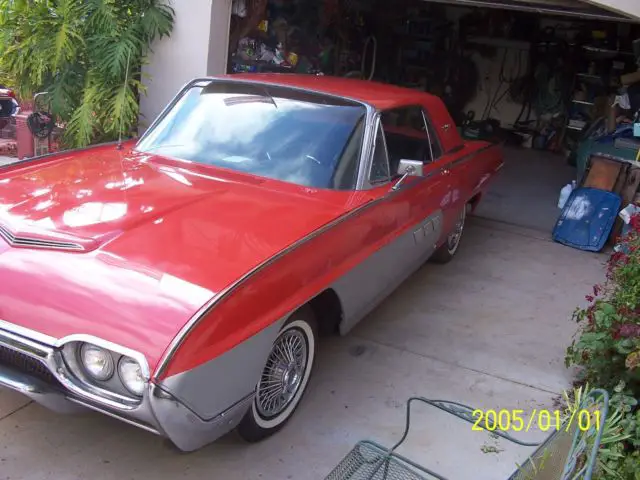 classic car 1963 ford thunderbird no rust ttru swing away wheel runs excellent