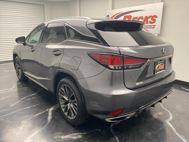 2022 lexus rx 350 f sport handling