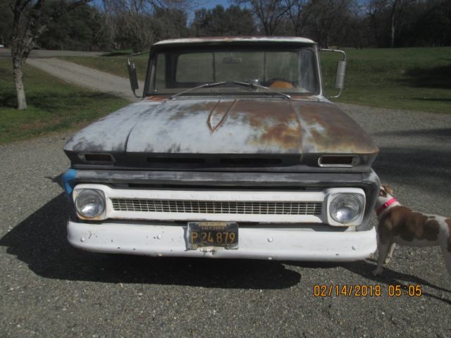 1965 chevrolet c-10 short bed fleetside chevy pickup truck