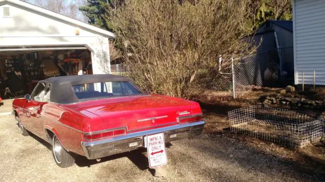 1966 66 impala ss convertible original 327 auto