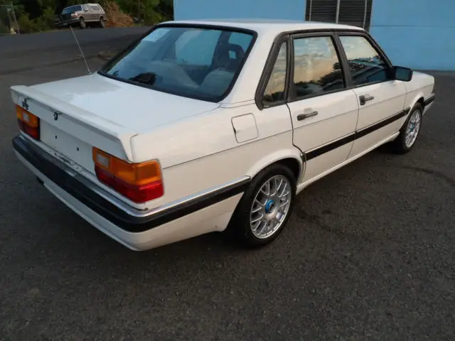 1987 audi 4000 cs quattro rare rust free california 034 new engine ur 200