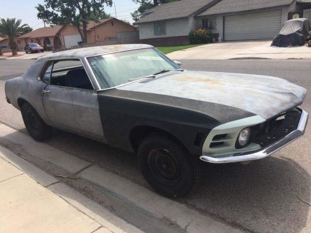1970 ford mustang 302-v8 5 speed no rust solid