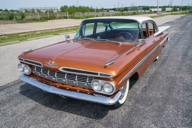 1959 chevrolet impala sedan correct 348 v8 31 year family ownership