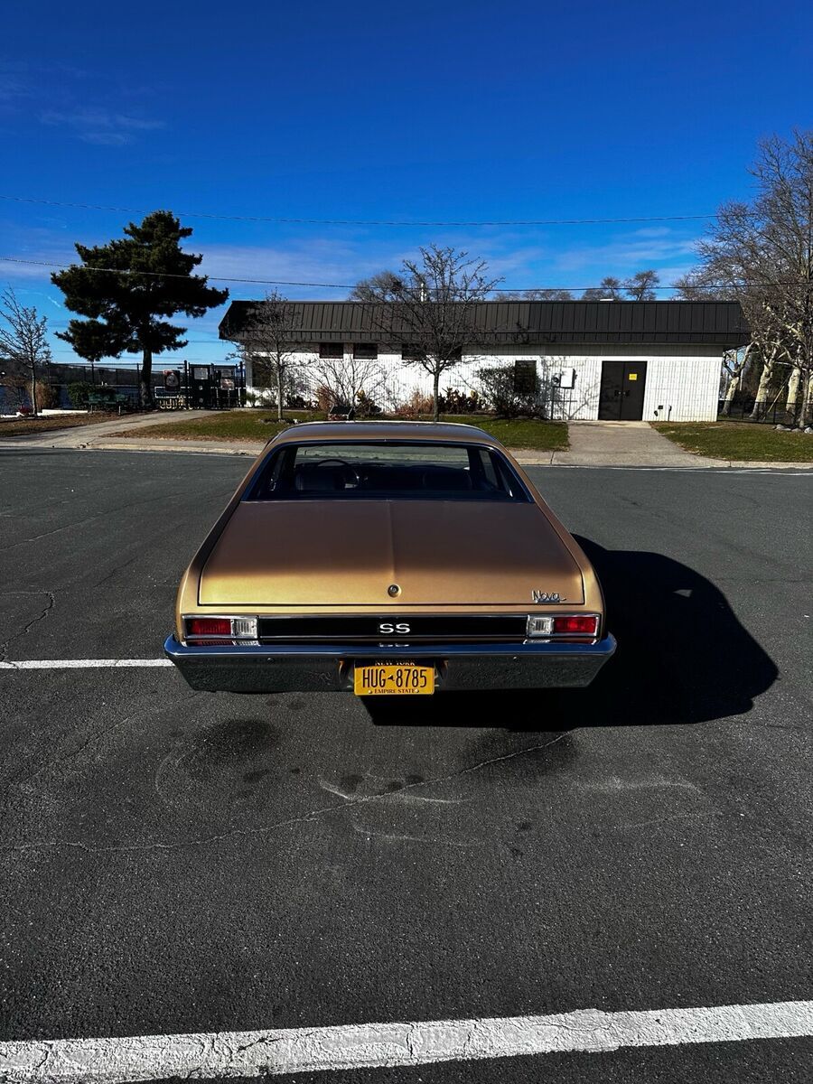 1969 chevrolet nova coupe brown rwd manual super sport