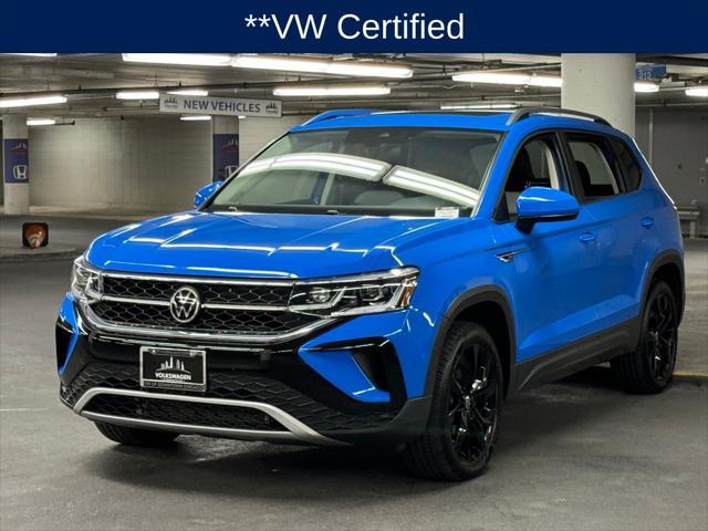 2022 volkswagen taos 1.5t sel
