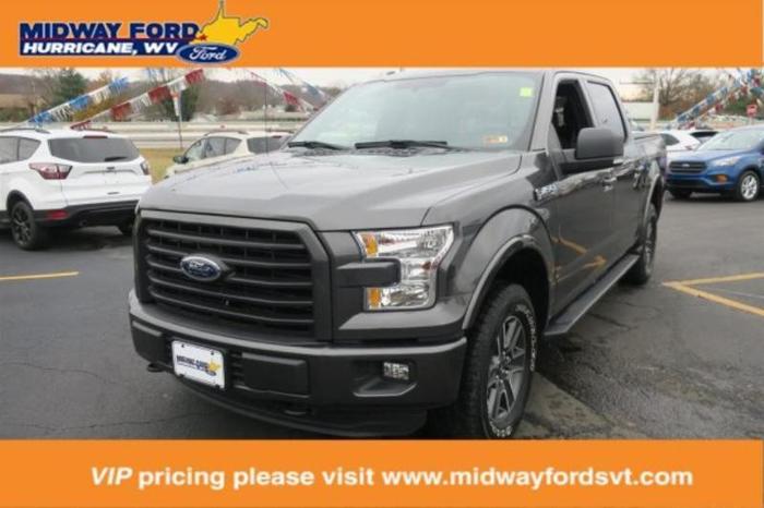2015 ford f-150 xlt 4x4 xlt 4dr supercrew 5.5 ft. sb for sale in hurricane, west virginia