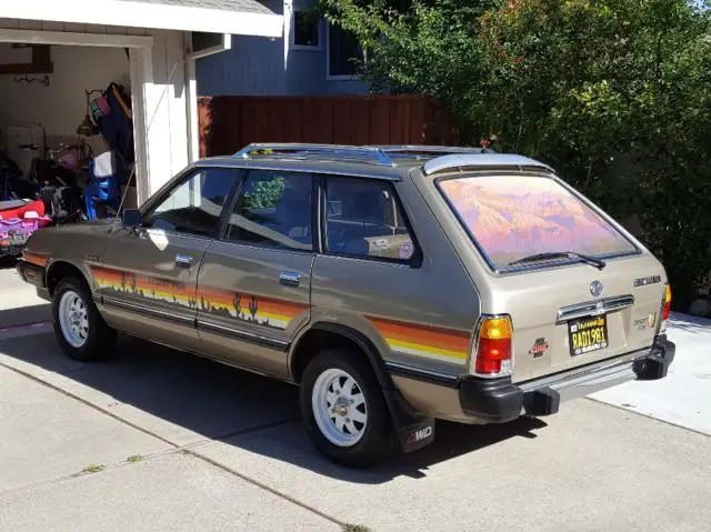 1981 subaru 4x4 gl wagon, excellent condition, only 66k original miles!
