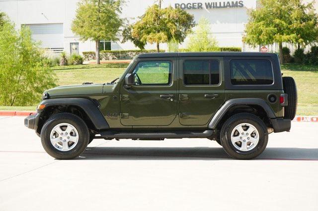 2021 jeep wrangler unlimited sport