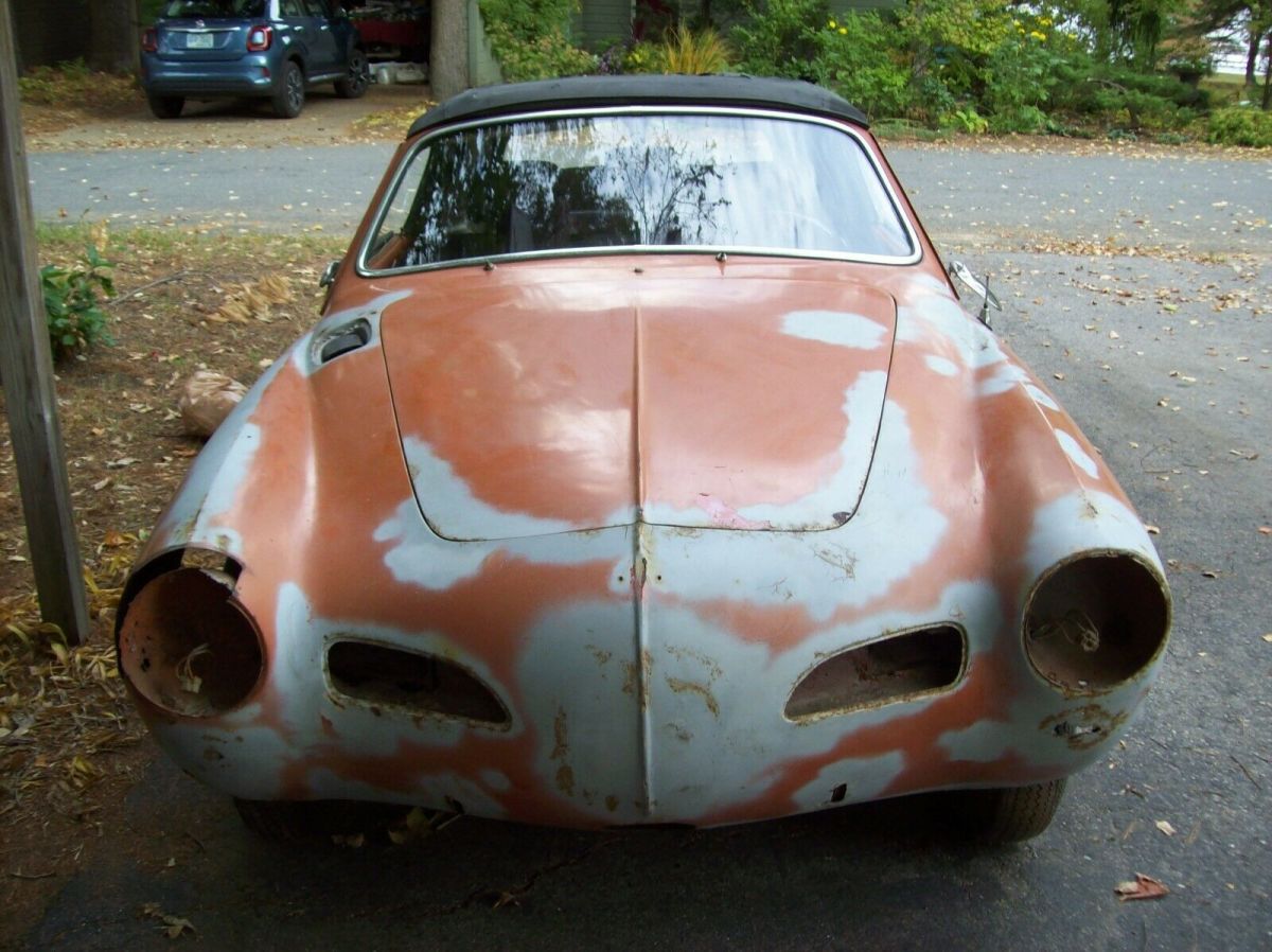 1969 volkswagen karmann ghia convertable