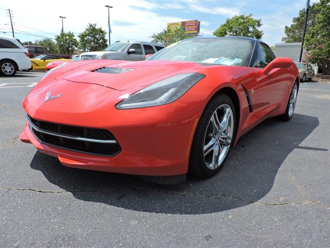 used 2016 chevrolet corvette stingray coupe selma, nc 27576 for sale in selma, north carolina