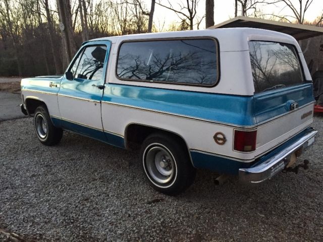 rare 2wd 1979 chevy k5 blazer cheyenne pkg