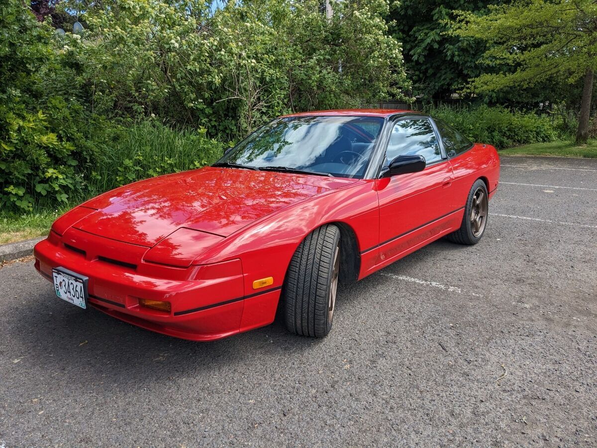 1990 nissan 240sx s13 fastback slick top