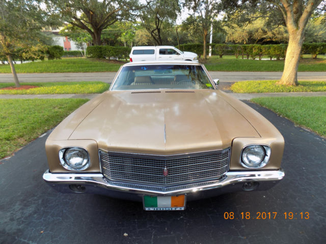 1970 monte carlo – champagne gold with white top