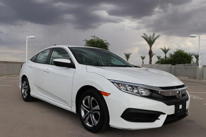 used 2016 honda civic lx sedan tempe, az 85284 for sale in tempe, arizona