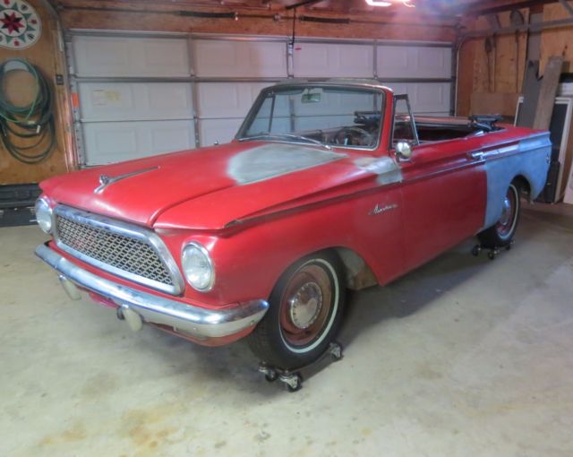1961 amc rambler american convertible restore ratrod hotrod colorado no rust car