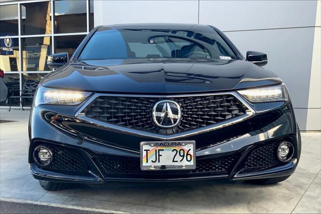 2018 acura tlx technology