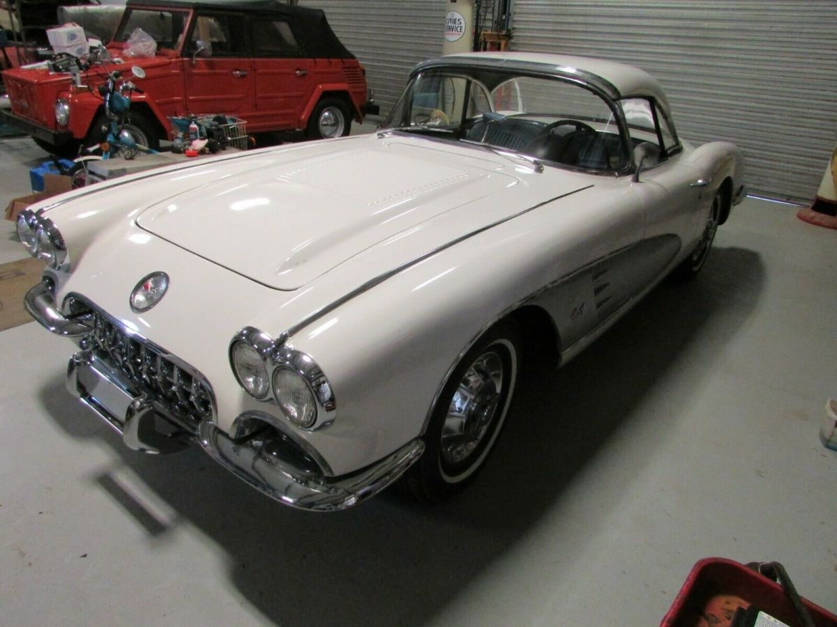 1958 chevrolet corvette; 283ci; powerglide automatic