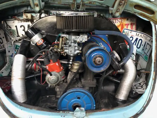 custom 1972 volkswagen bug lowered truss bar adj beam new brakes 1600cc engine