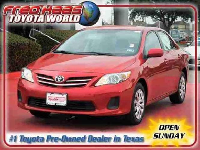 2013 toyota corolla le in spring, tx