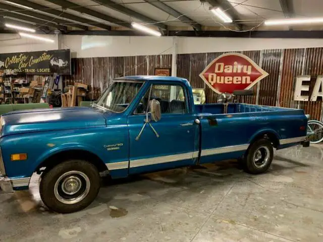 chevrolet c/k 1500 series blue with 63,710 miles, for sale!