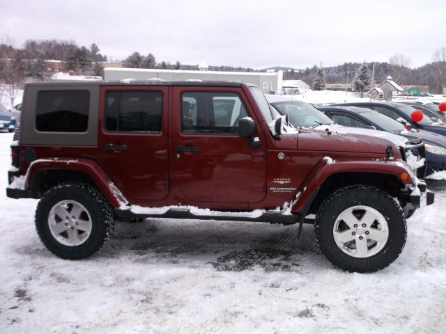 2008 jeep wrangler unlimited sahara 4x4 sahara 4dr suv w/side airbag package for sale in hardwick, vermont