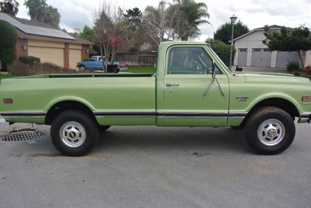 1970 chevrolet c/k20 4x4,no reserve, one owner, factory correct beauty