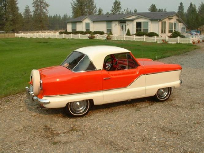 1959 nash metropolitan 1500 2dr red coupe in jamestown, co