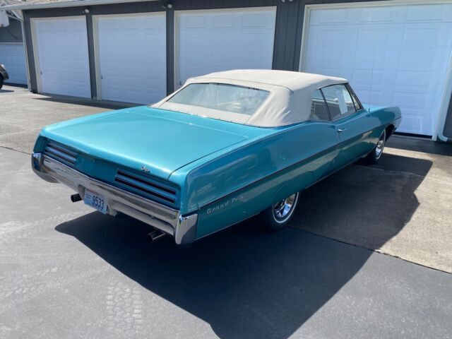 1967 pontiac grand prix convertible green rwd automatic