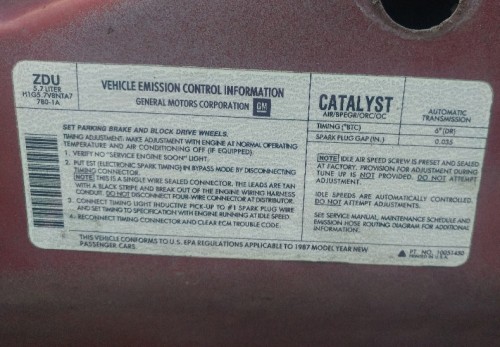 1987 pontiac trans am gta for sale in north carolina by owner