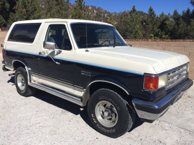 1988 ford bronco 4 wheel drive