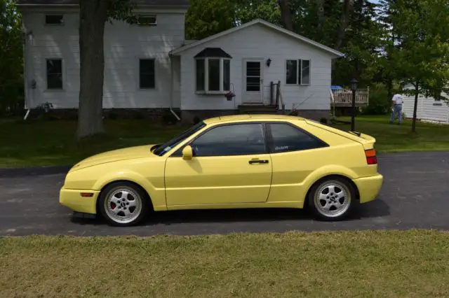 1992 volkswagen corrado slc 24v vr6 jasmine yellow dp motorsport