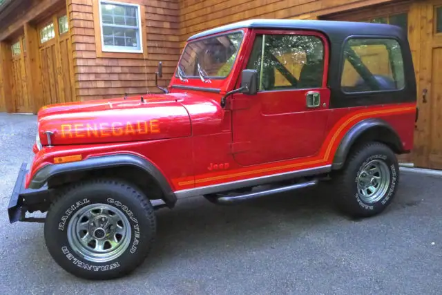 1986 jeep cj-7 renegade - original paint survivor - unrestored time capsule