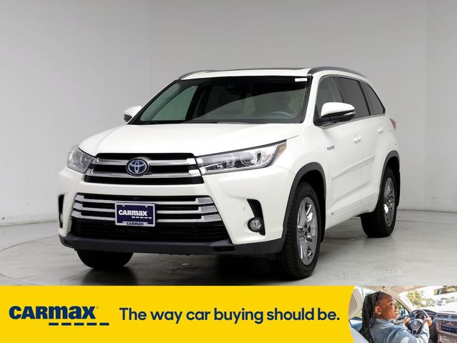 2017 toyota highlander hybrid limited platinum
