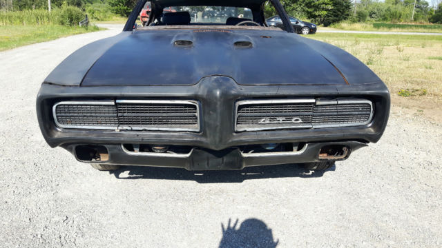 1969 pontiac gto 400 automatic base coupe project car