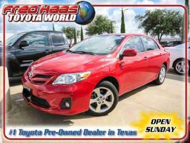 2012 toyota corolla le sunroof cruise control one owner in spring, tx
