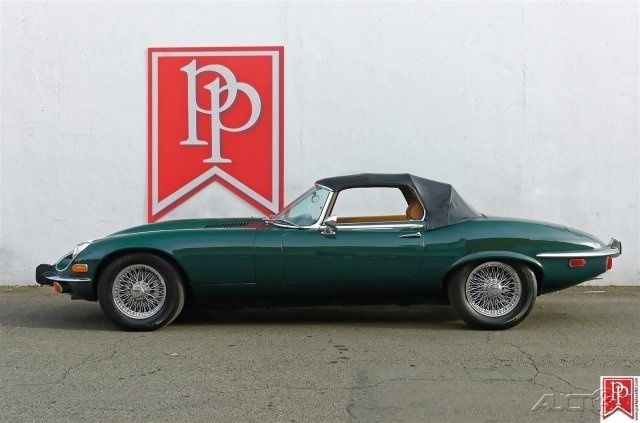 1973 e-type v12 roadster, 5.3 liter 4-speed manual, 26,511 miles, beautiful find