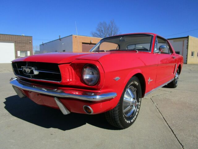 1965 mustang coupe - 289 v8 - automatic - runs excellent - clean in and out