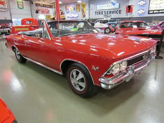 very rare 1966 chevrolet malibu ss 396 convertible!!!