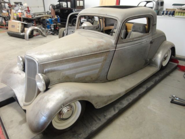 1933 ford three window 3w coupe all steel sbc currie 9" hot street rod 1934