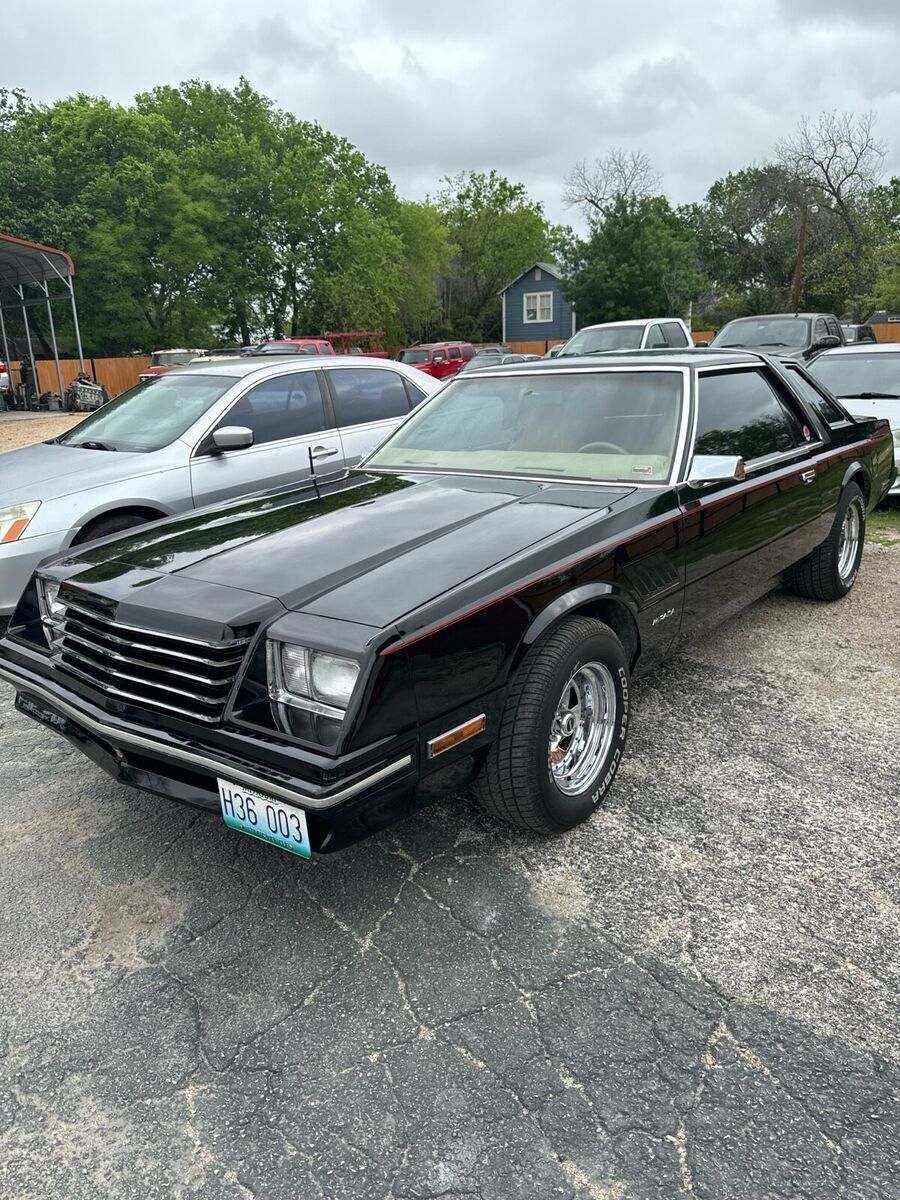 1981 dodge mirada black