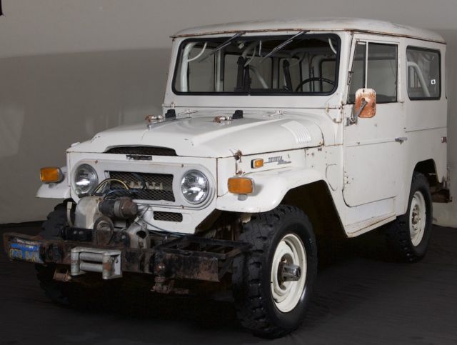 1970 toyota fj40 land cruiser california car matching numbers