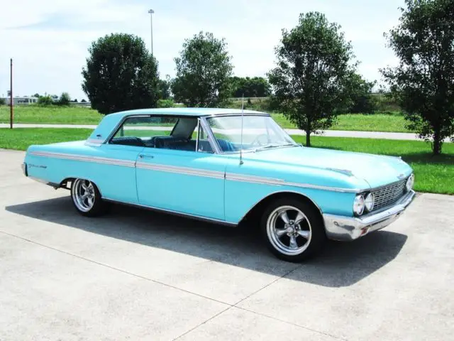 1962 ford galaxie 500 xl!! blue/blue!!352/auto!!