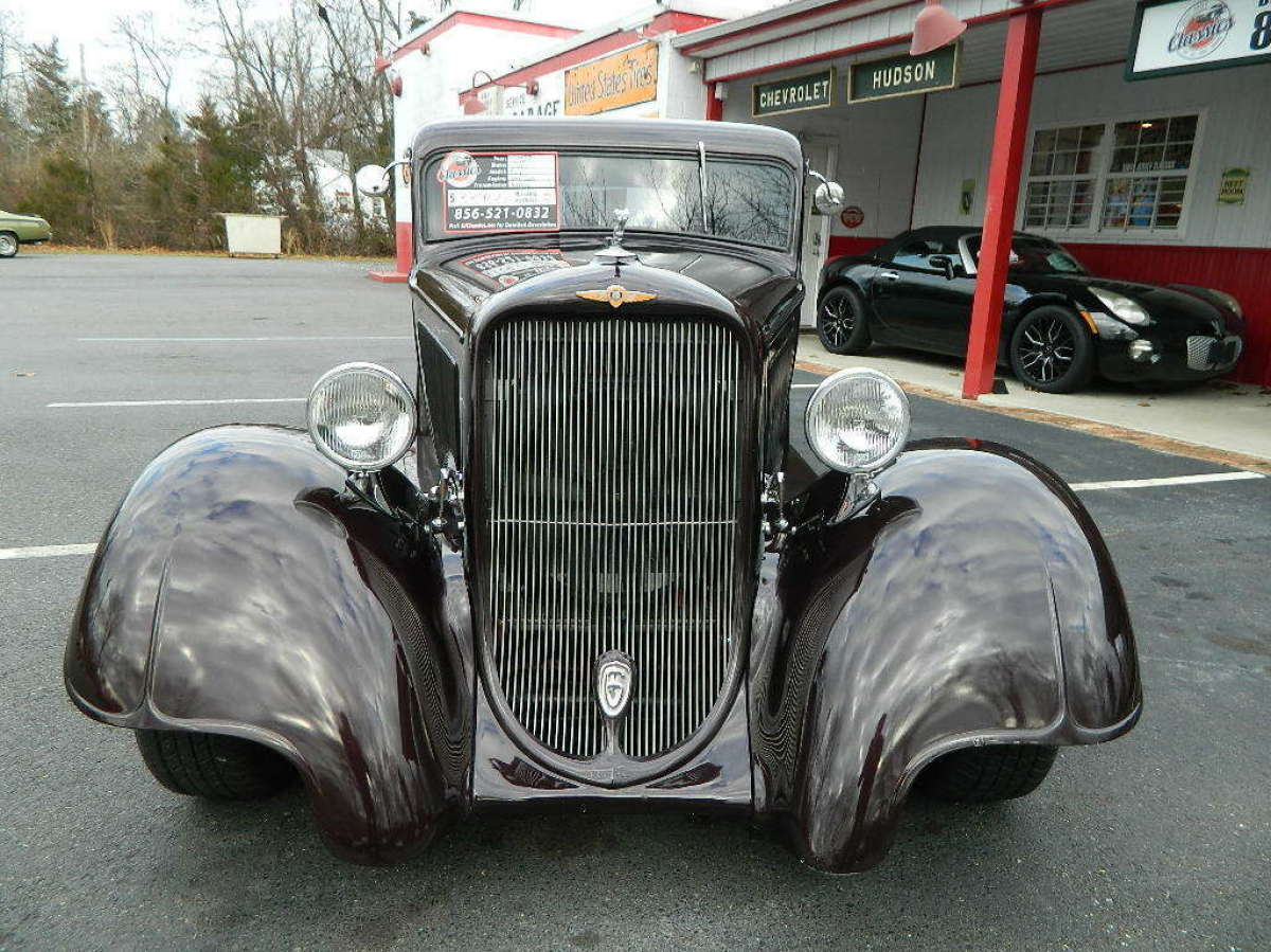 1933 dodge pickup hot rod truck 327 v8 automatic chopped suicide doors