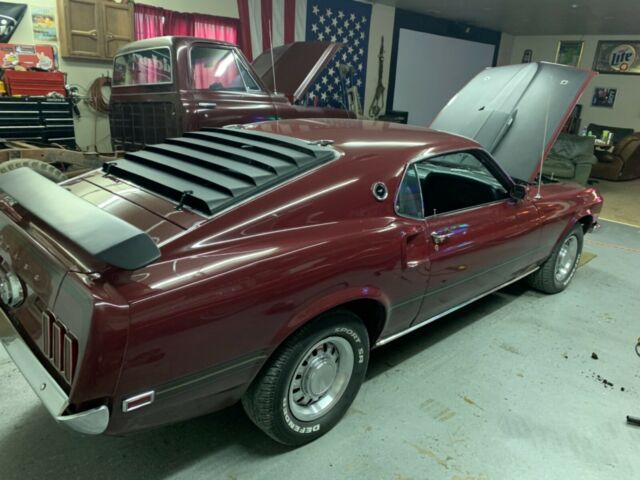 1969 mustang mach 1 428 c6 ps pb tach read description