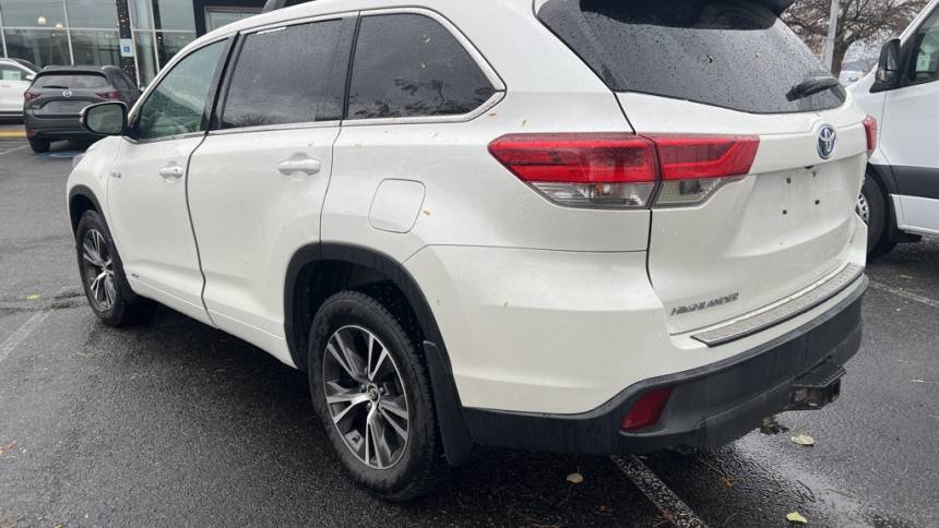 2017 toyota highlander hybrid le