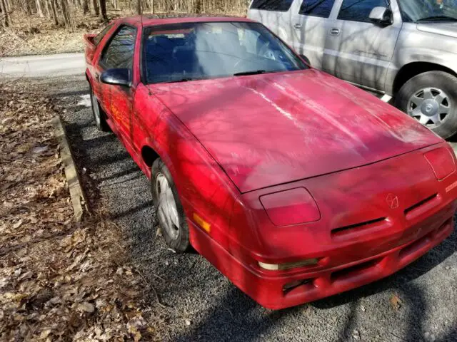 1991 dodge daytona shelby/iroc 2.5 liter turbo automatic