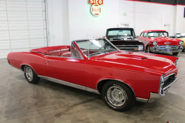 1967 pontiac gto 99611 miles red convertible