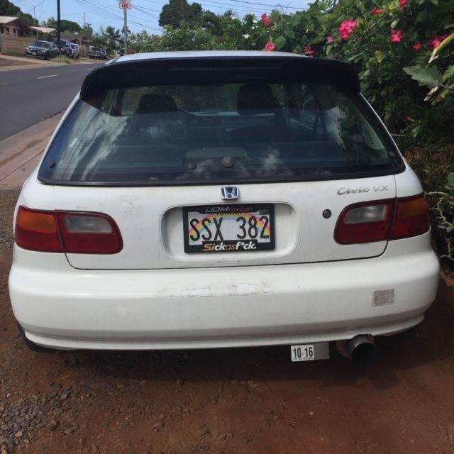 1993 honda civic hatchback b16 si motor 5sp