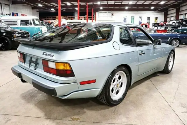1986 porsche 944 turbo 76633 miles crystal green metallic coupe 2.5l i4 turbocha